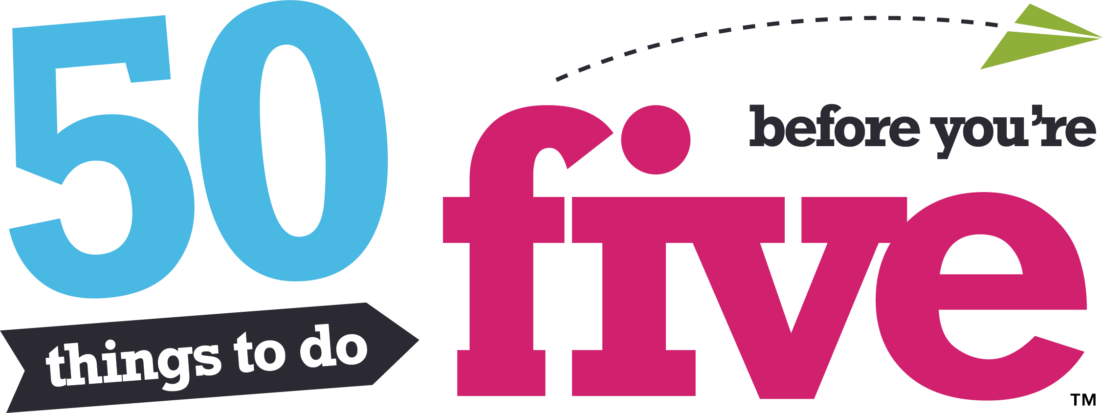 50 Things to do before you're 5 Fife Logo