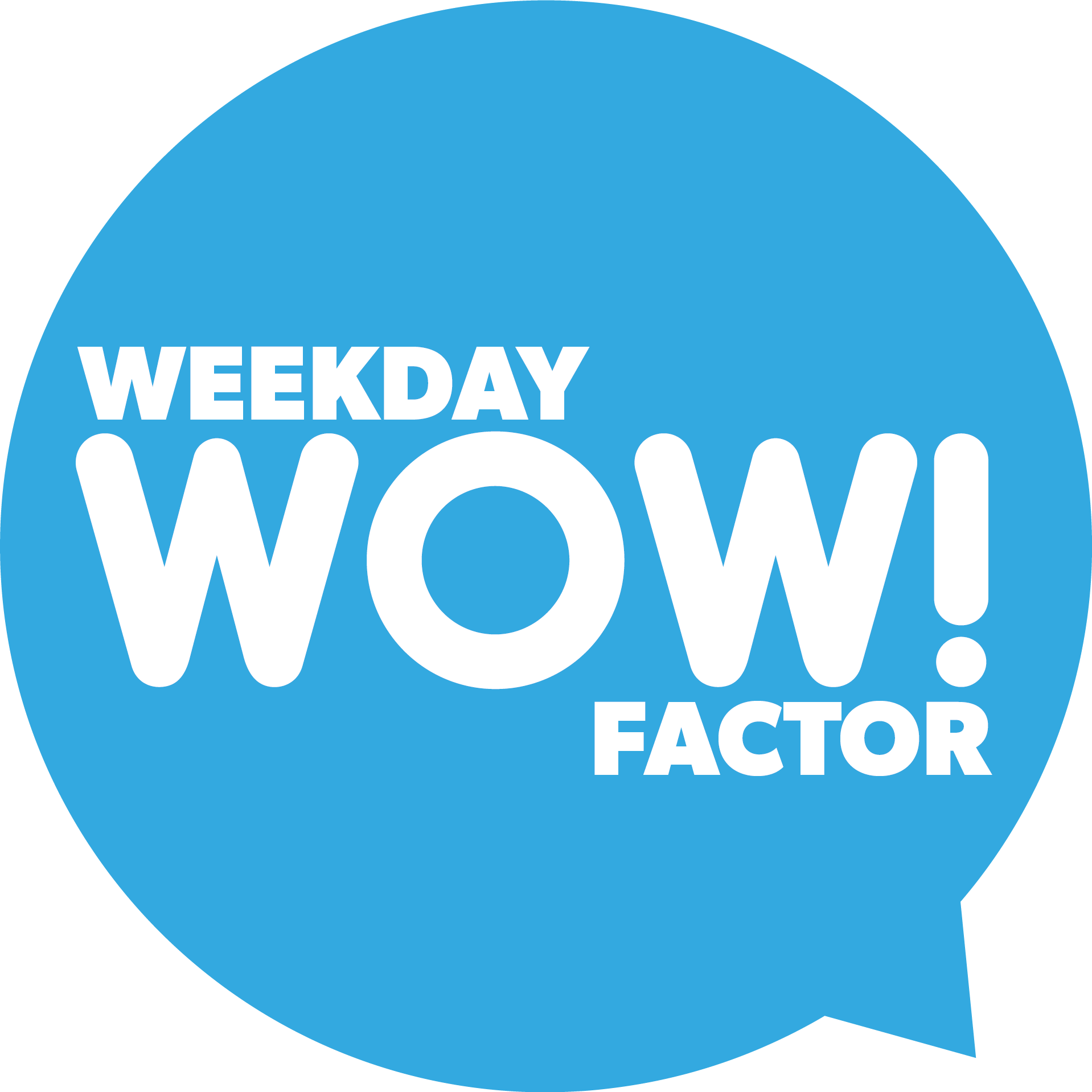 Weekday Wow! Factor Logo