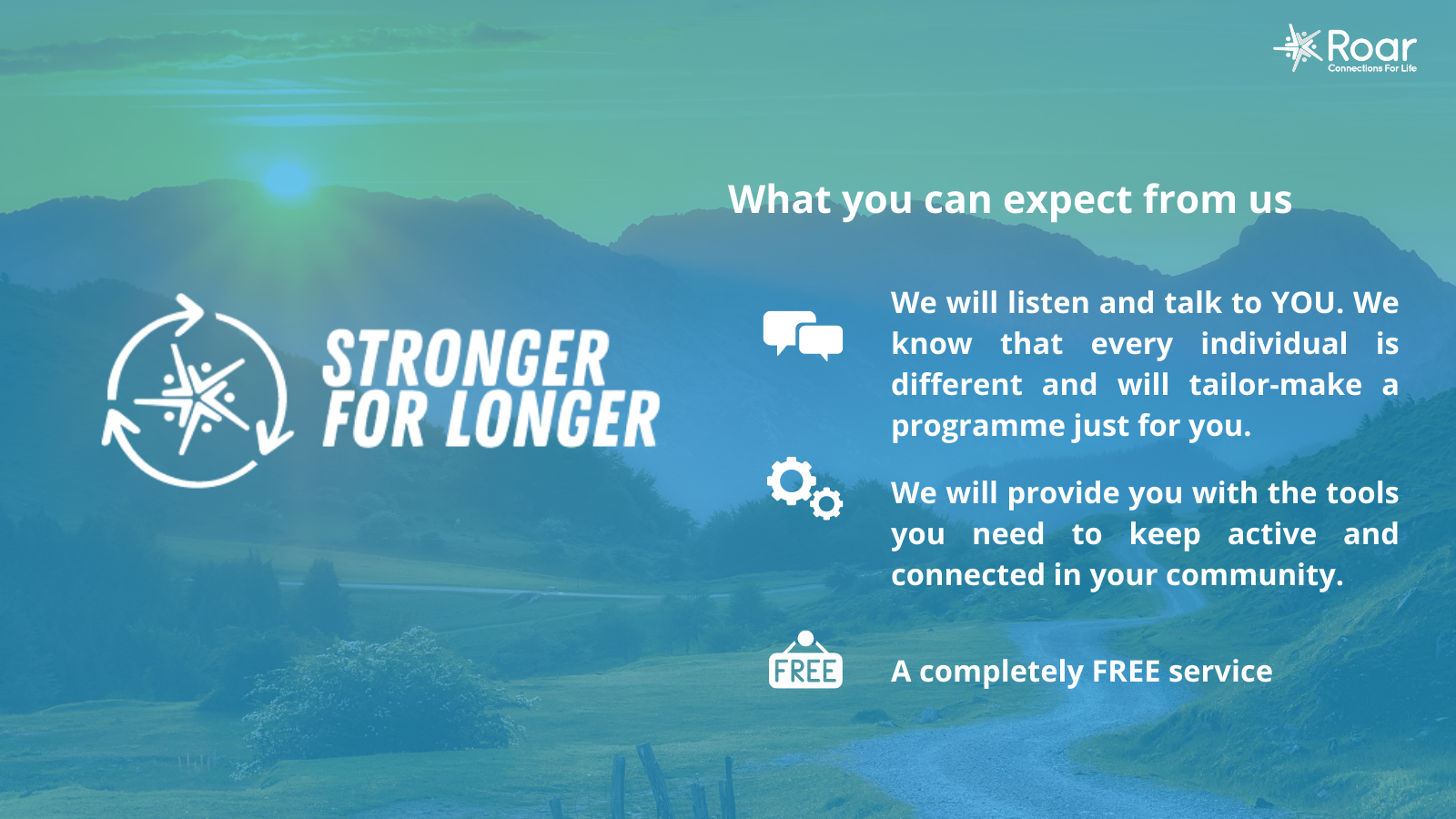 Stronger For Longer Logo