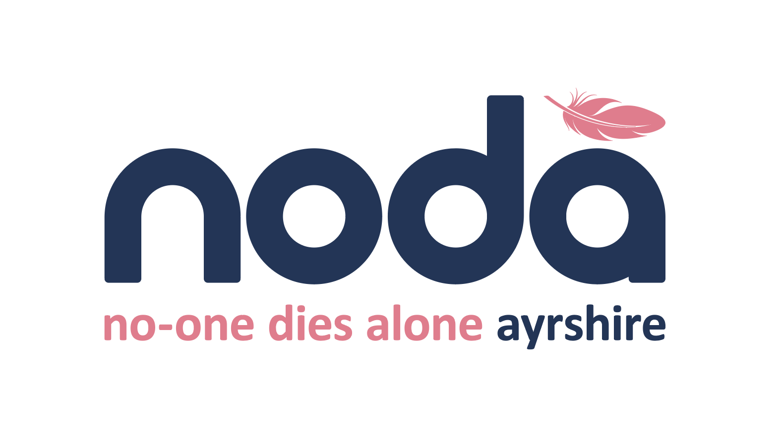 NODA (No-One Dies Alone Ayrshire) Logo