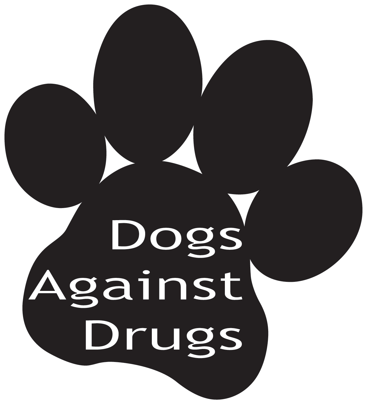 Dogs Against Drugs Shetland Logo