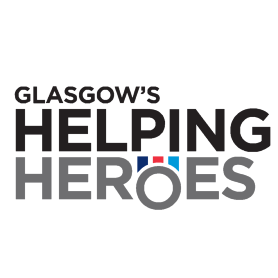 SSAFA Glasgow's Helping Heroes Logo
